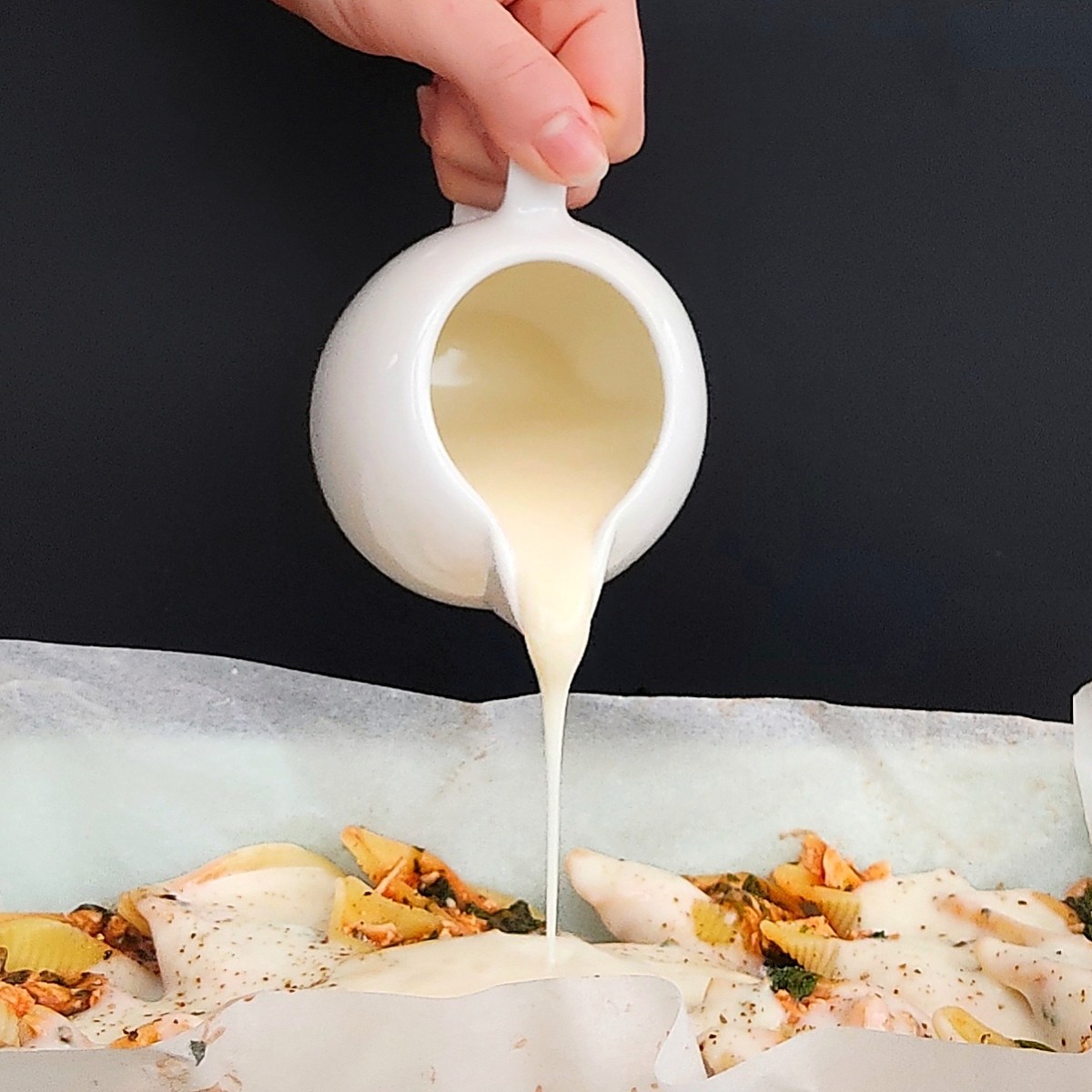 Béchamel version &laquo;&nbsp;allégée&nbsp;&raquo;