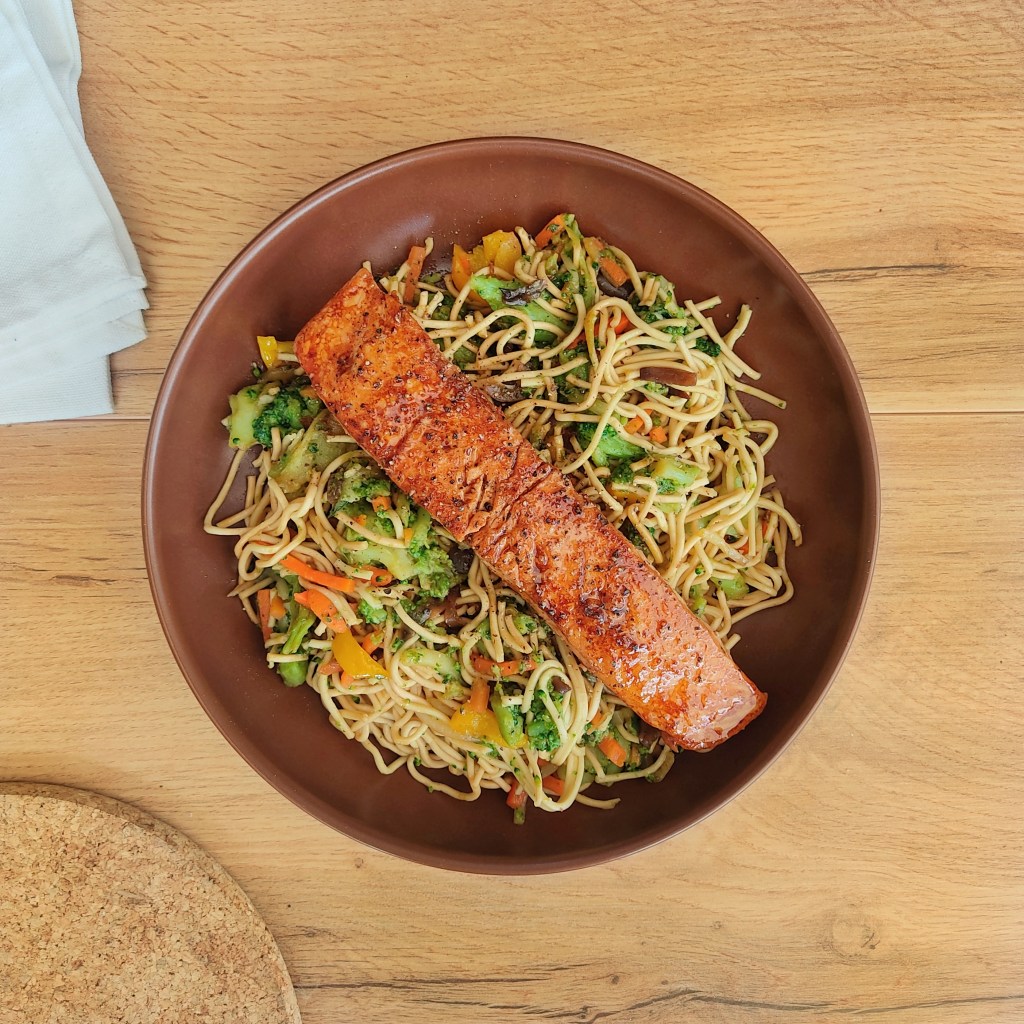 Saumon Teriyaki facile / simple / rapide / sain / healthy