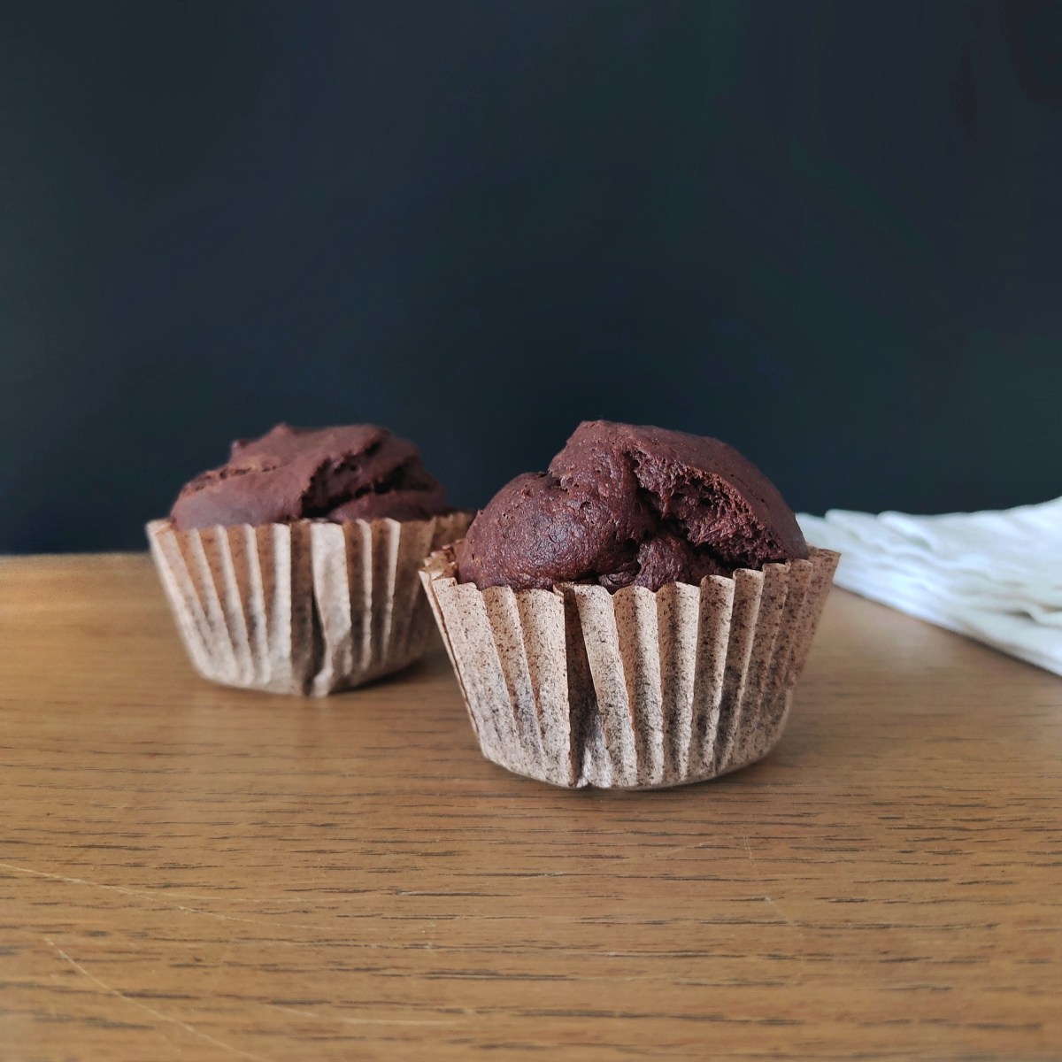 Muffins au chocolat version &laquo;&nbsp;allégée&nbsp;&raquo;