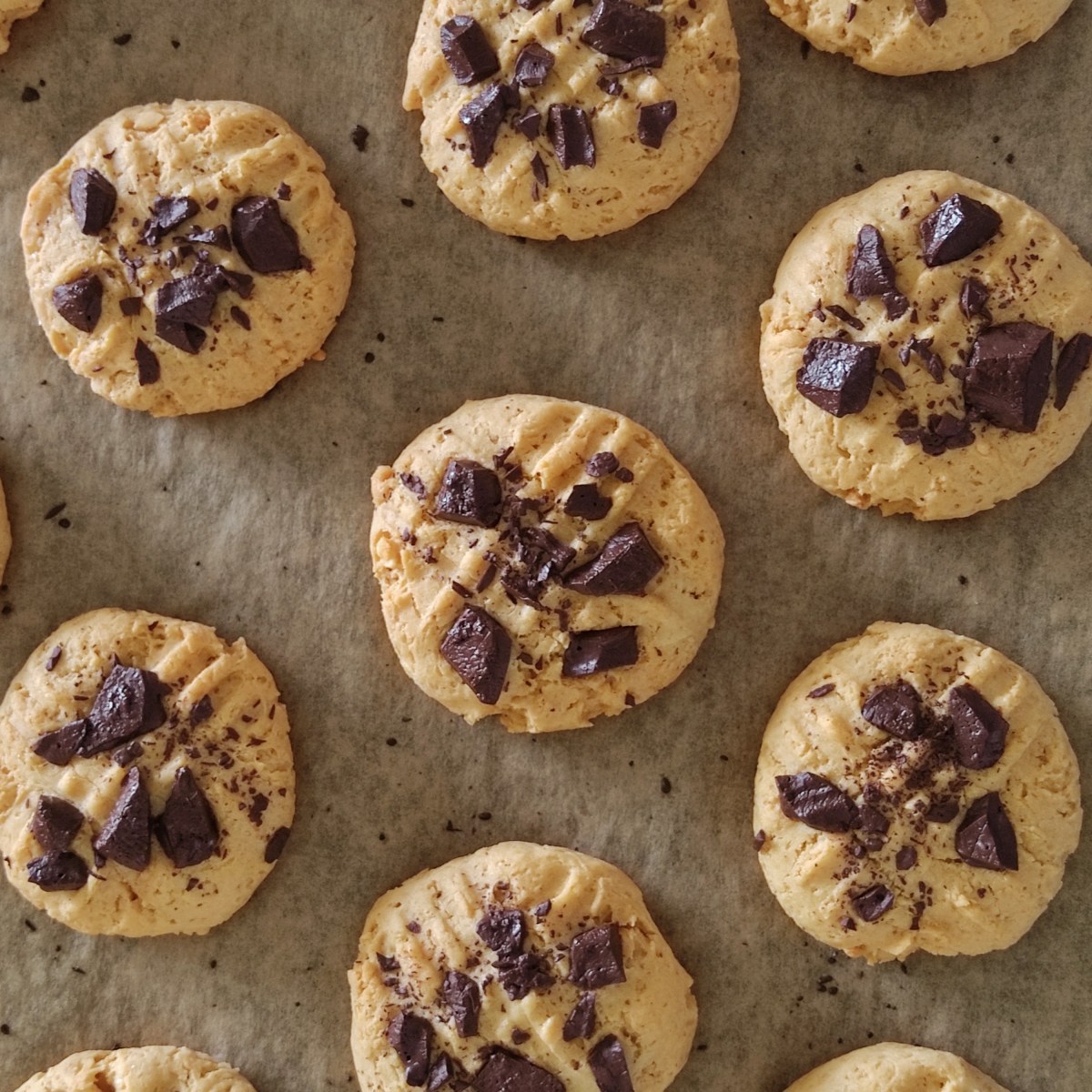 Biscuits au beurre de cacahuète et au&nbsp;chocolat