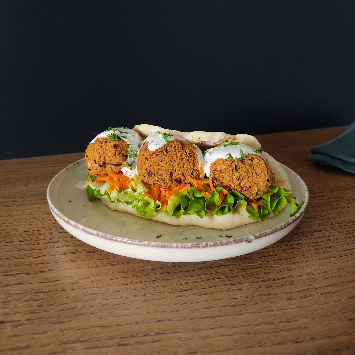 Boulettes végétales aux haricots&nbsp;rouges