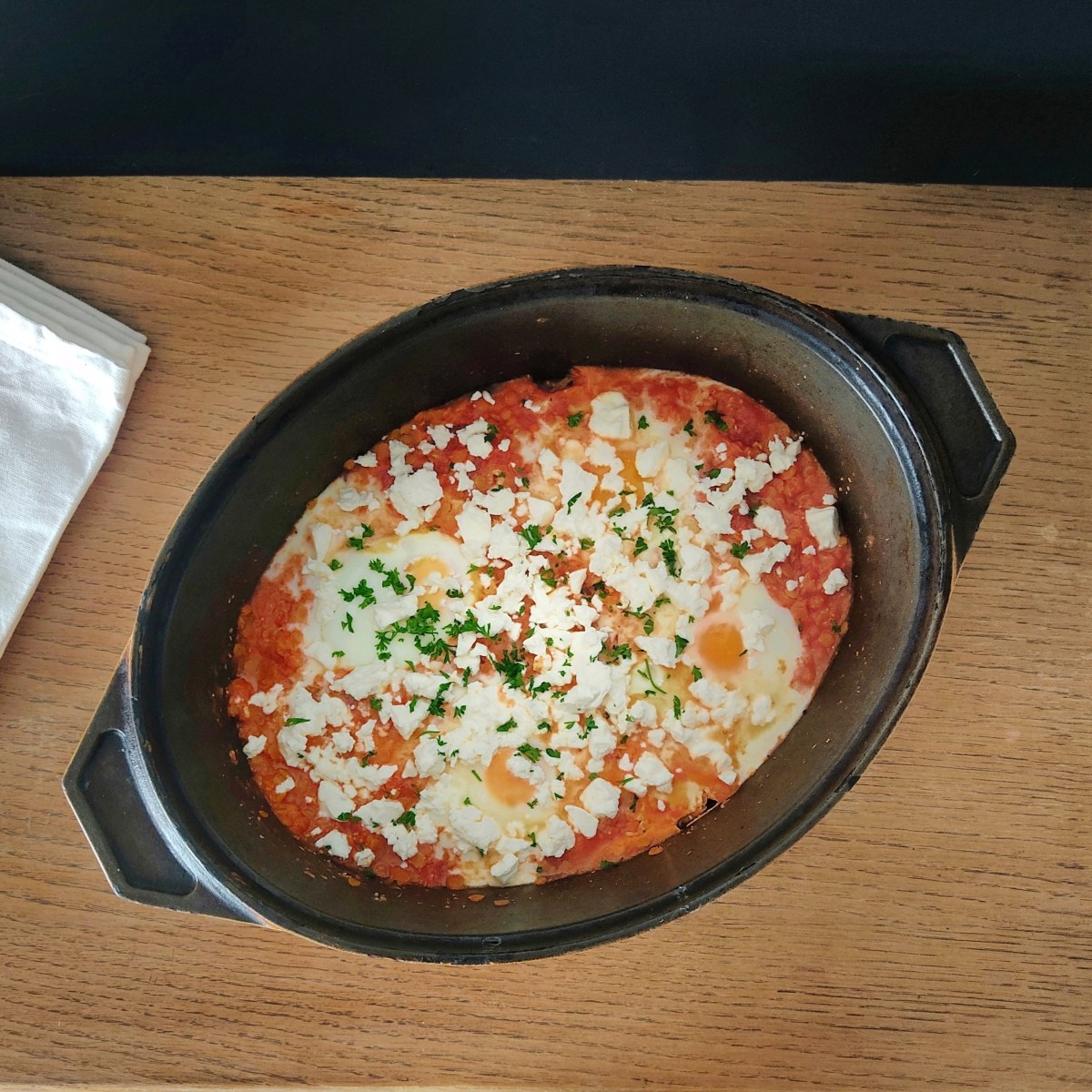 Chakchouka de lentilles&nbsp;corail