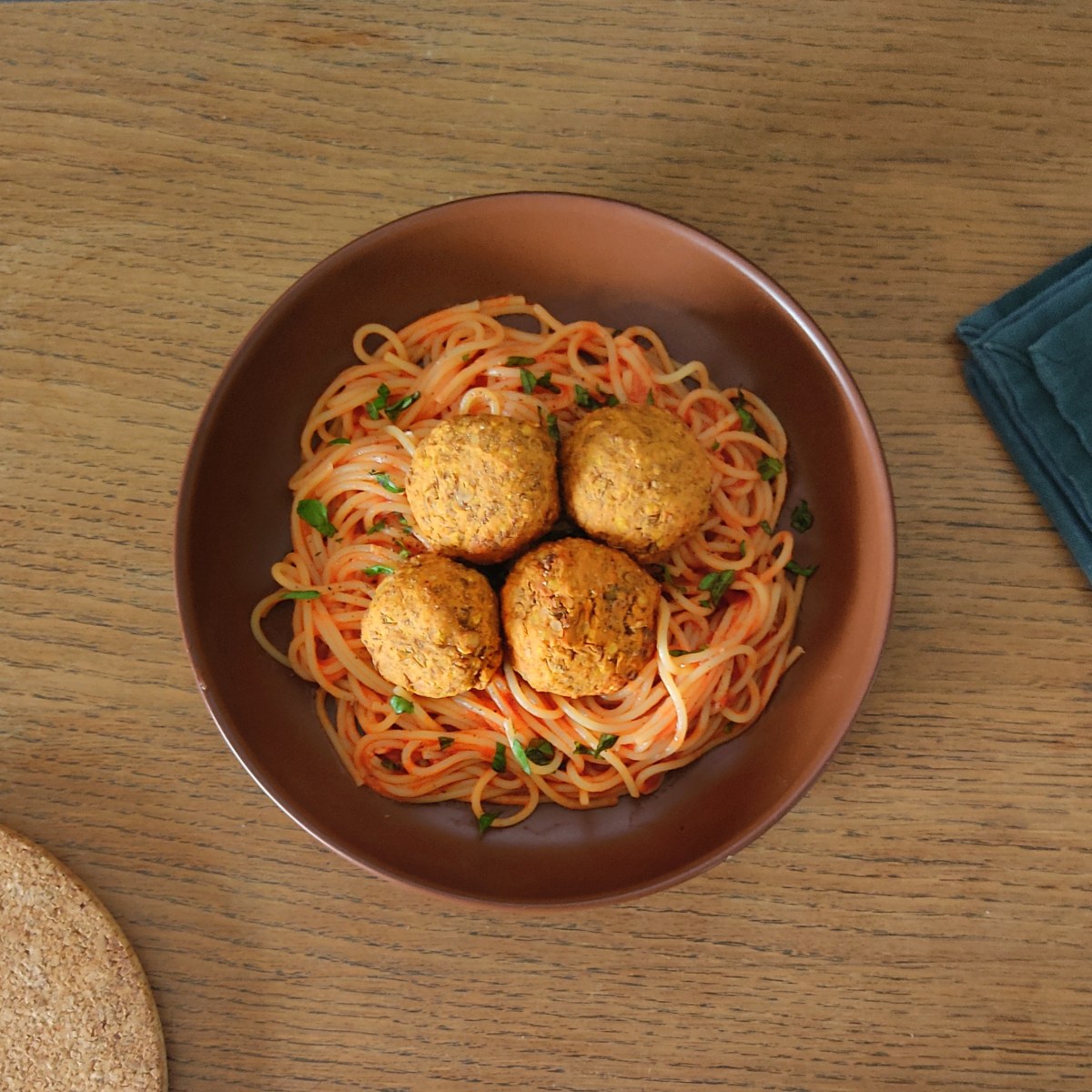 Boulettes végétales aux&nbsp;lentilles