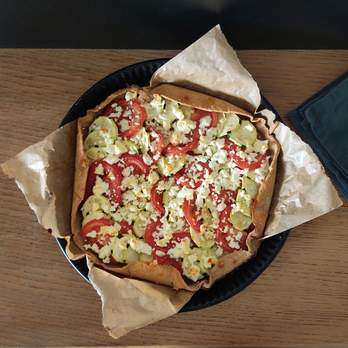 Tarte aux légumes d&rsquo;été et à la&nbsp;feta