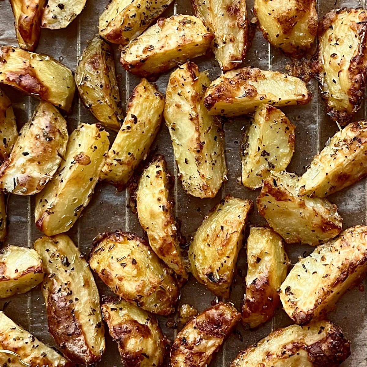 Pommes de terre rôties au&nbsp;parmesan