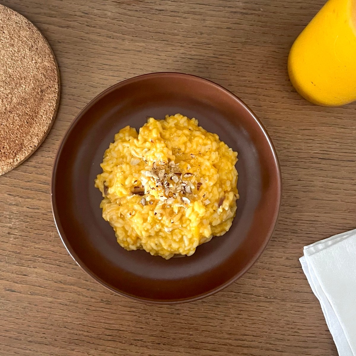 Risotto au potimarron